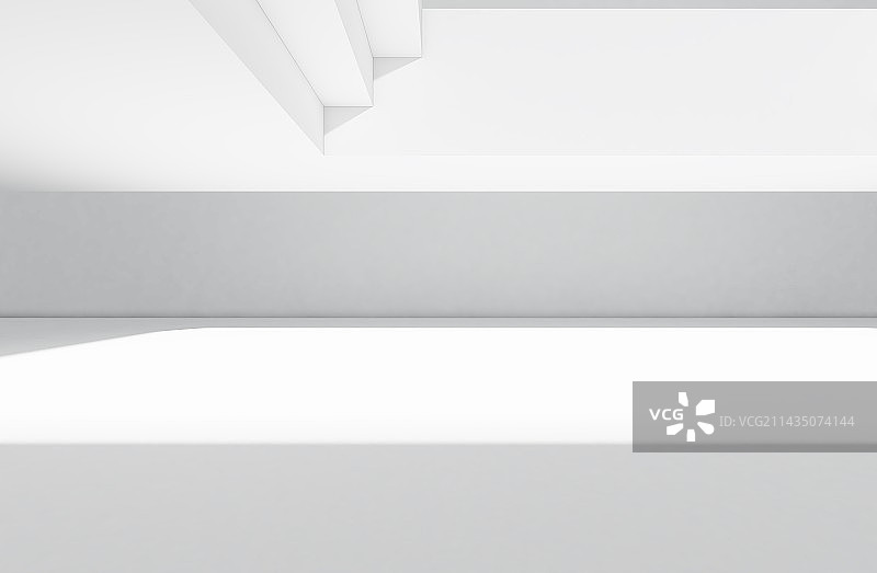 白色的立体空间图片素材