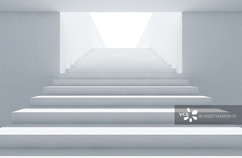 白色的立体空间图片素材