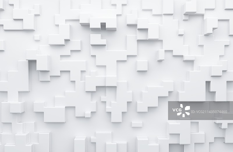 白色方块组合成的基地图片素材