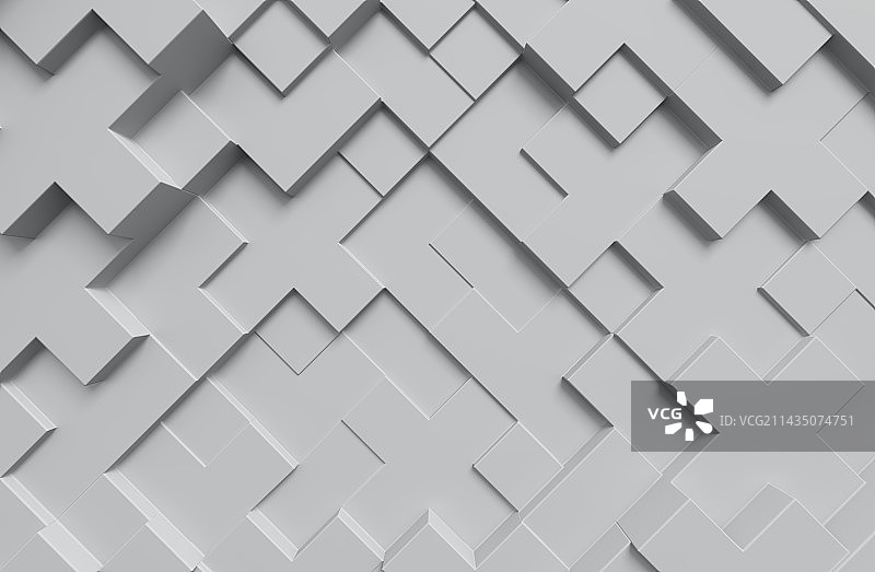 灰色方块组物体图片素材