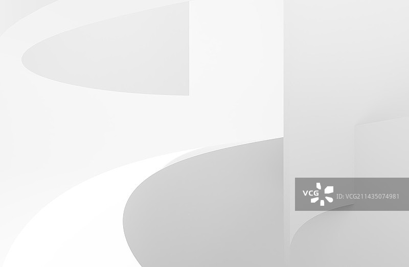 白色的三维空间图片素材