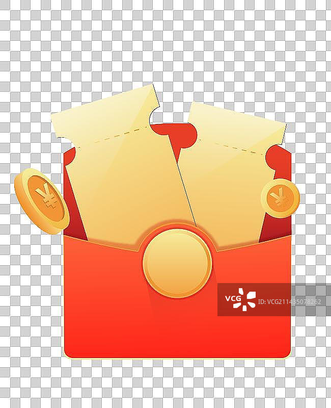 618购物红包礼盒元素图片素材