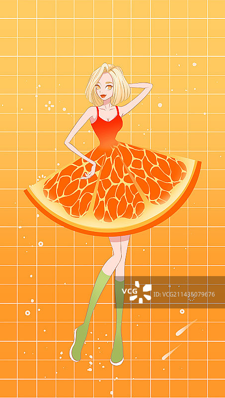 轻奢欧美风插画图片素材