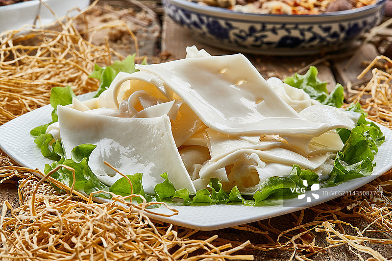 火锅食材黄喉图片素材