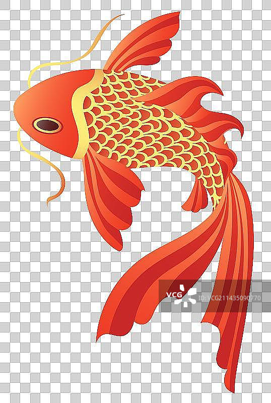 鲤鱼跃龙门金榜题名高考锦鲤鲤鱼插画矢量元素图片素材