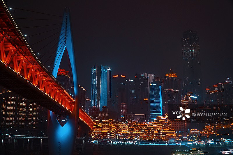 8d魔幻山城重庆图片素材