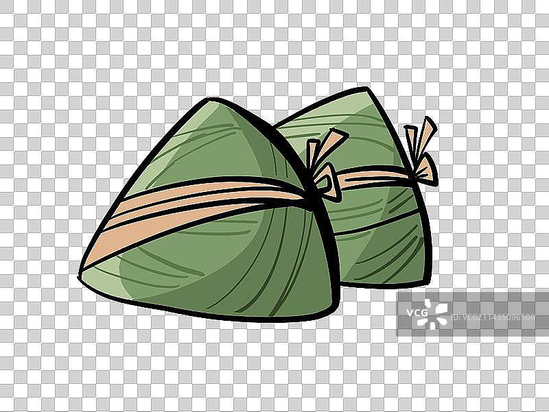 两个粽子图片素材