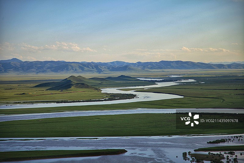 黄河九曲图片素材