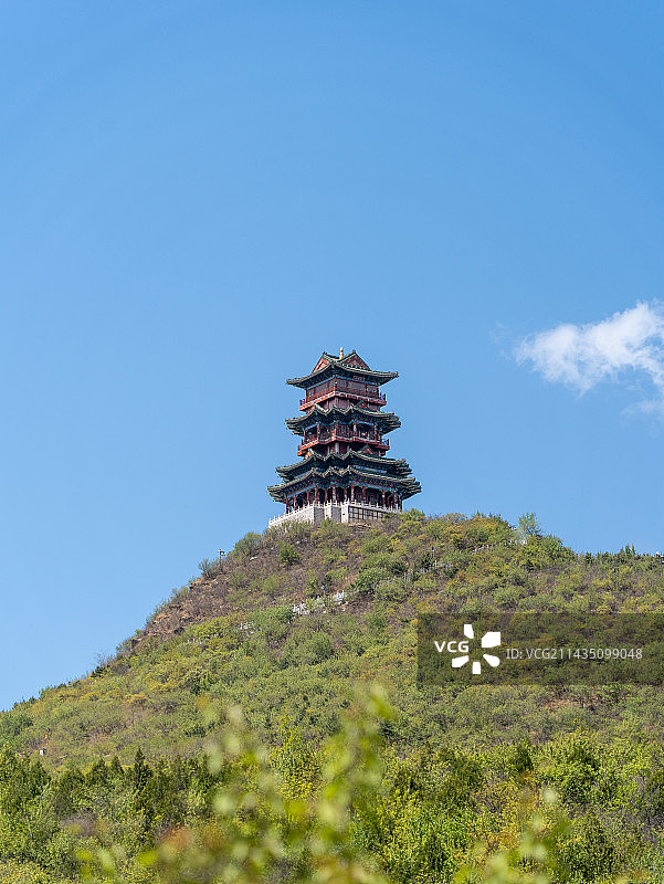 北京定都阁图片素材