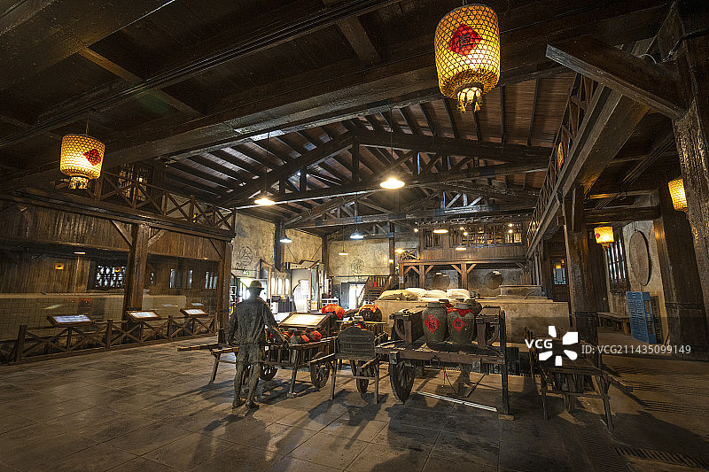 镇江恒顺醋厂 酿醋工艺图片素材