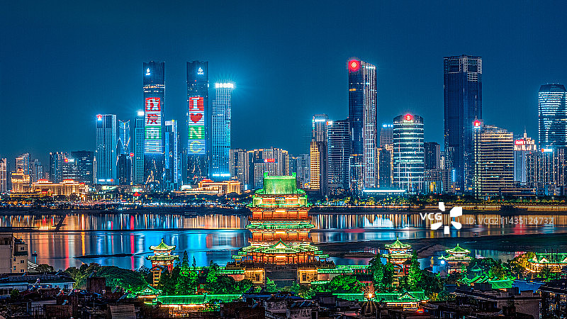 南昌滕王阁古今同窗图片素材