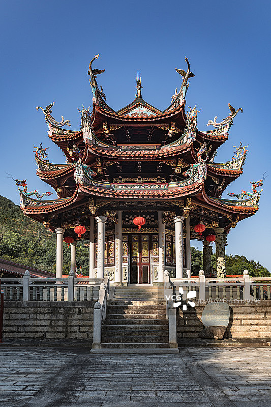 南安灵应寺观音阁图片素材