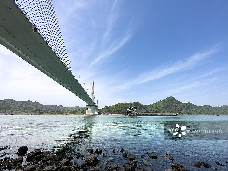 夷陵长江大桥图片素材