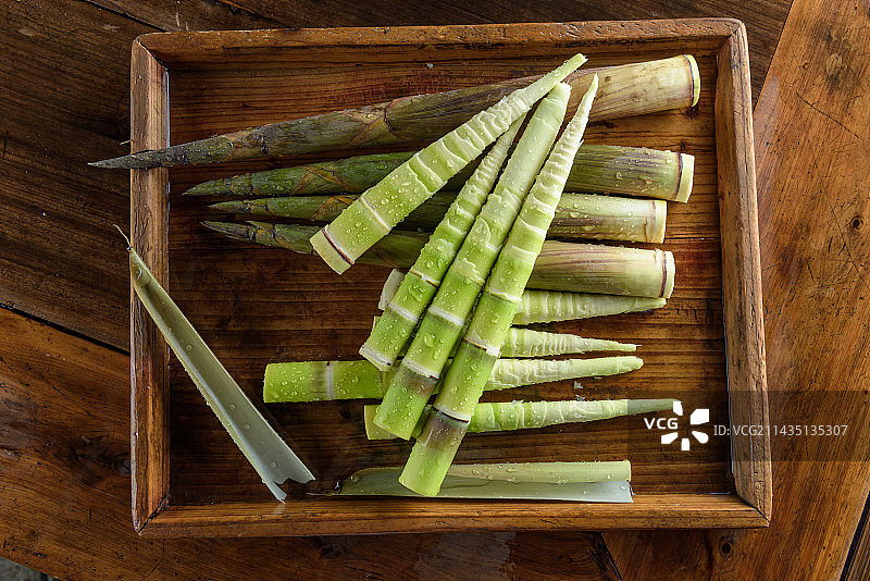 原生态竹笋笋子水竹笋图片素材