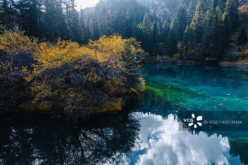 牟尼沟图片素材