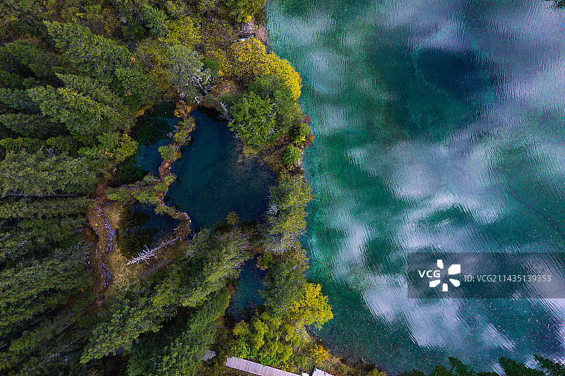 牟尼沟图片素材