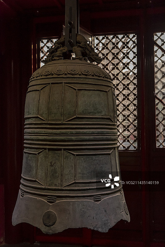 北京大钟寺 古钟图片素材
