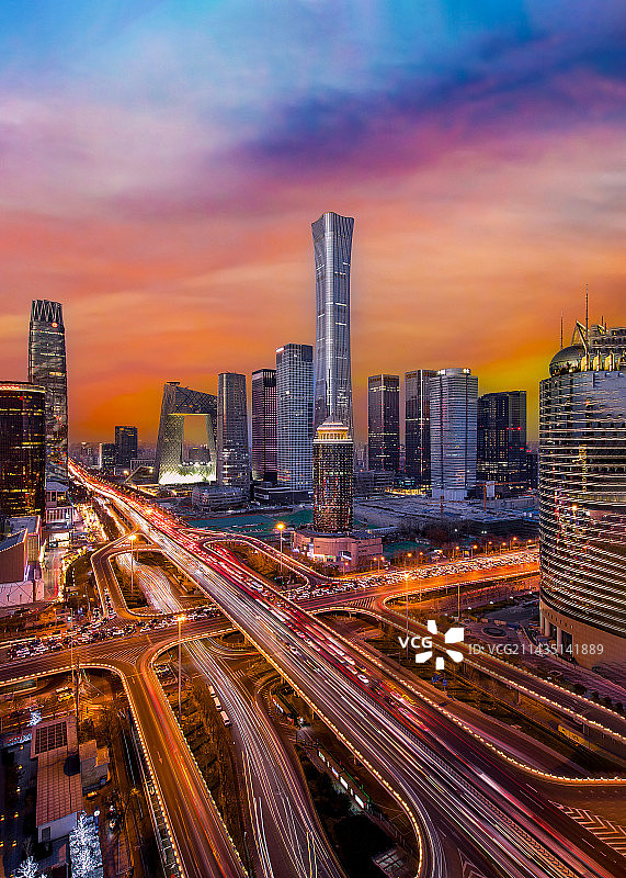 国贸桥图片素材