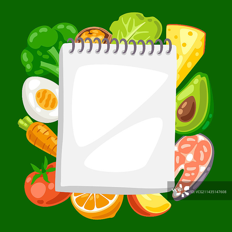 健康饮食减肥计划图片素材