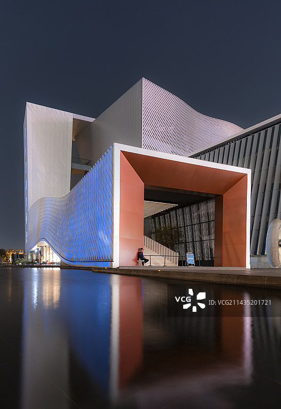 滨海艺术中心图片素材
