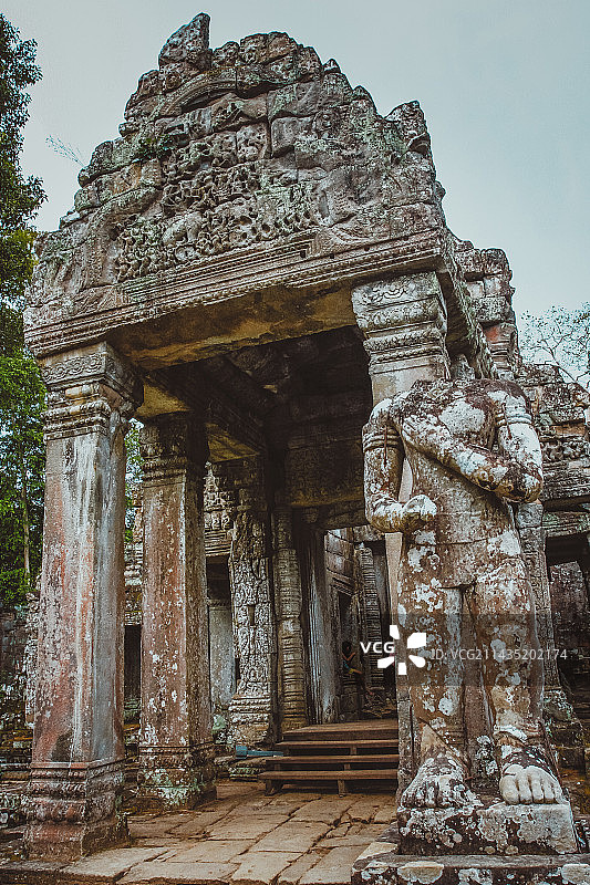 柬埔寨暹粒吴哥窟图片素材