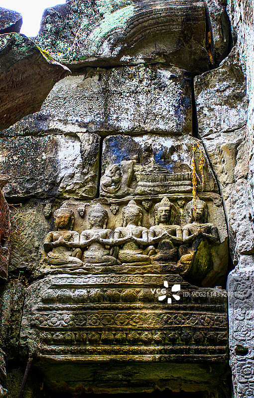 柬埔寨暹粒吴哥窟图片素材