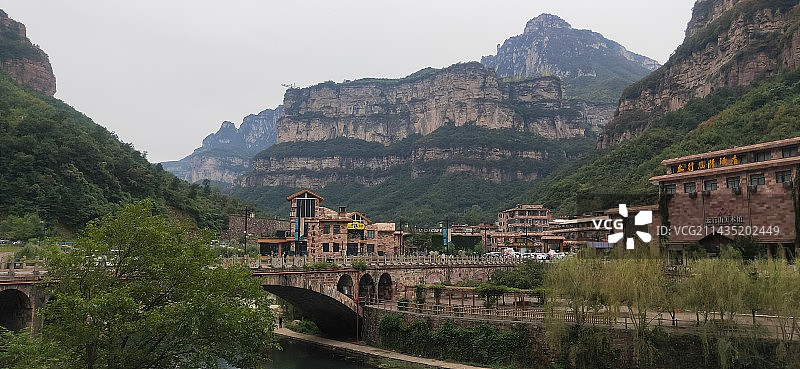 太行小镇图片素材