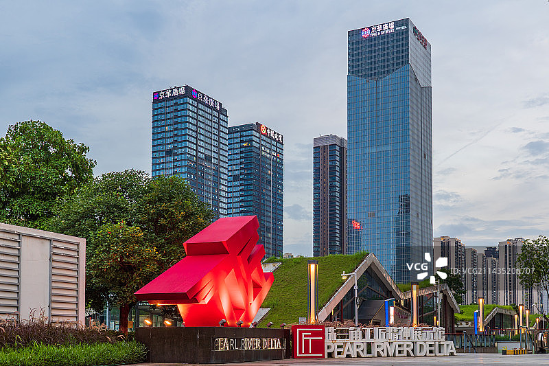 广东佛山南海金融高新区图片素材