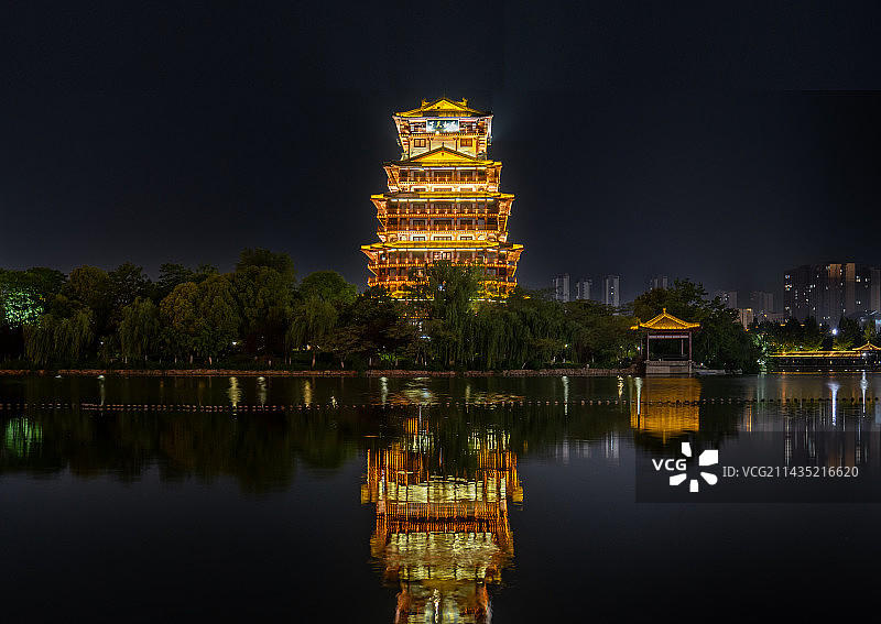 城市夜景图片素材