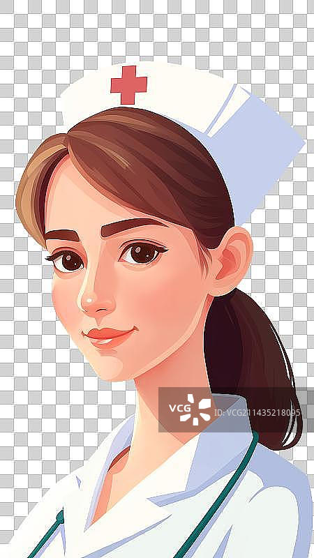 国际护士节医生手绘插画设计海报图片素材