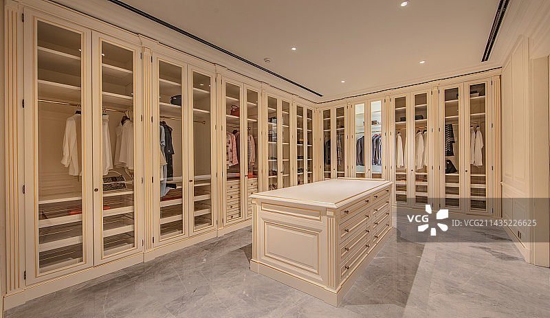 样板间衣帽间图片素材