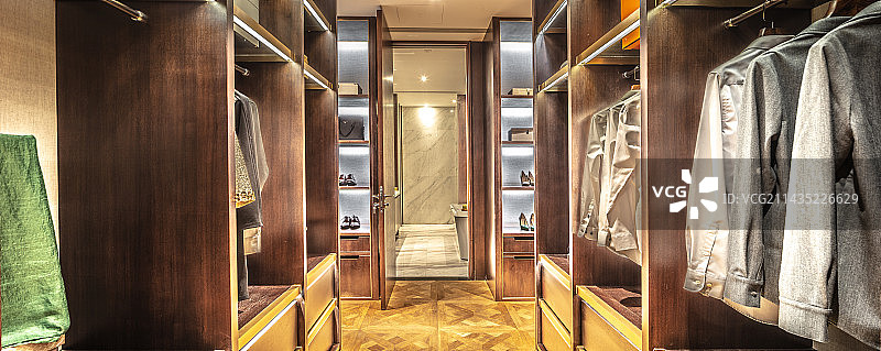 样板间衣帽间图片素材