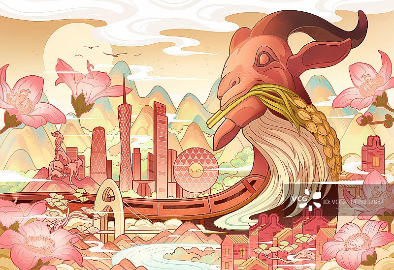 羊城·广州图片素材