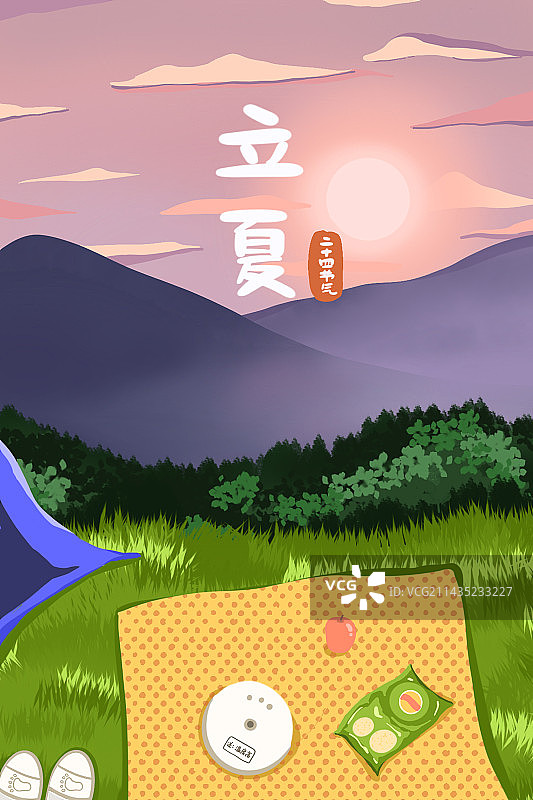 立夏节气图片素材