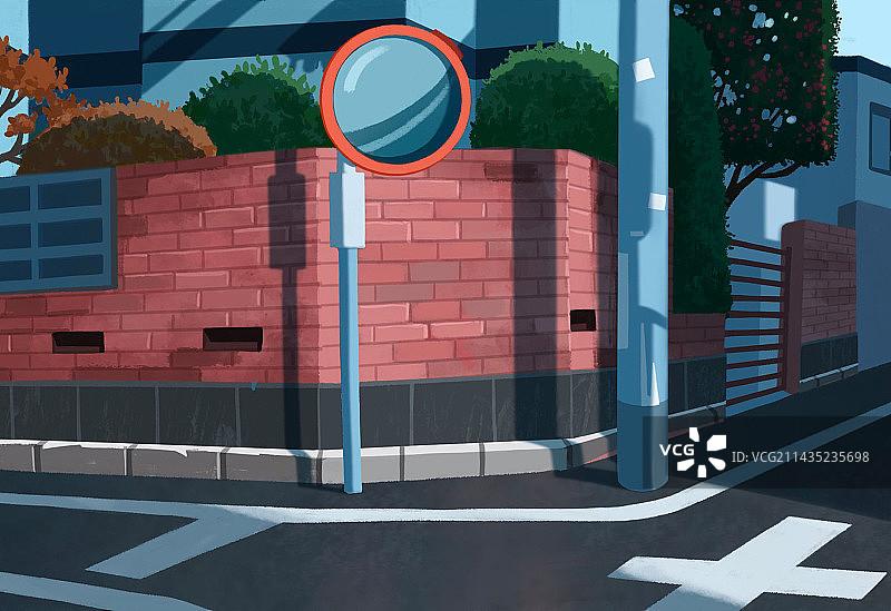 城市街道图片素材