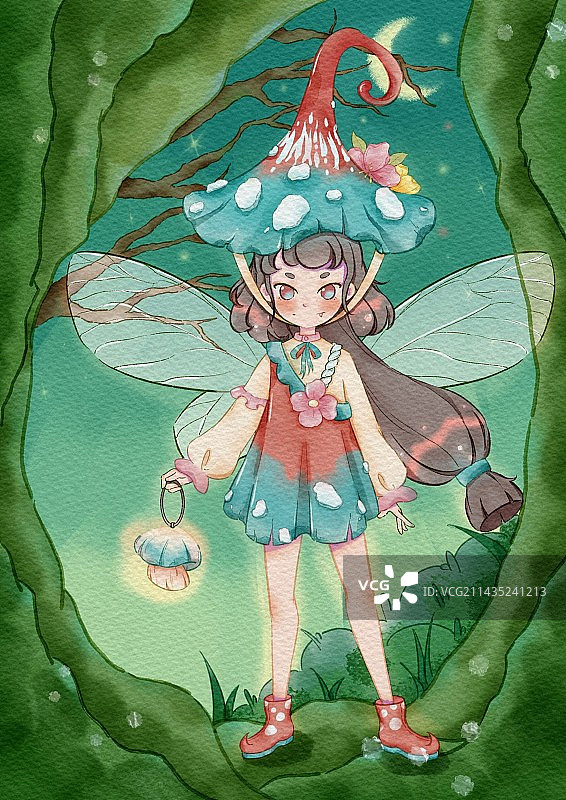 蘑菇精灵图片素材