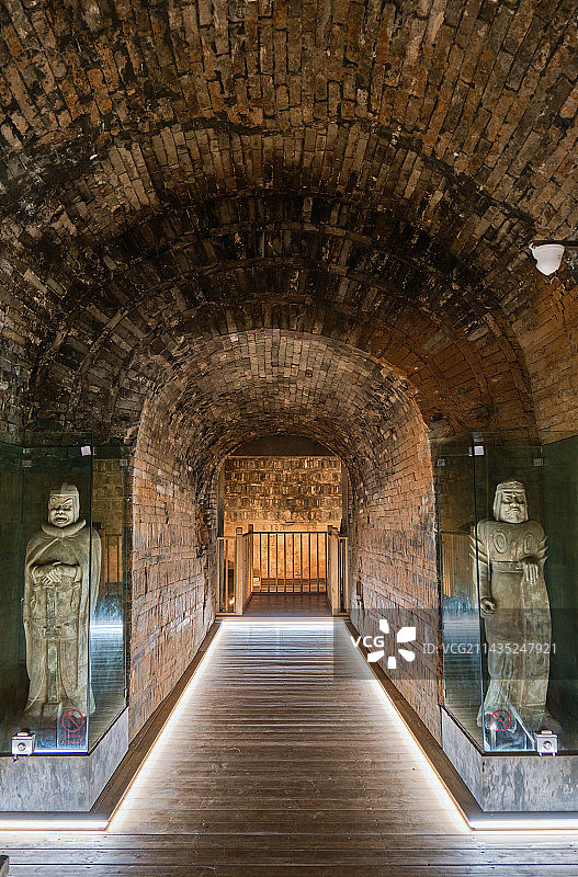 洛阳古墓博物馆景陵图片素材