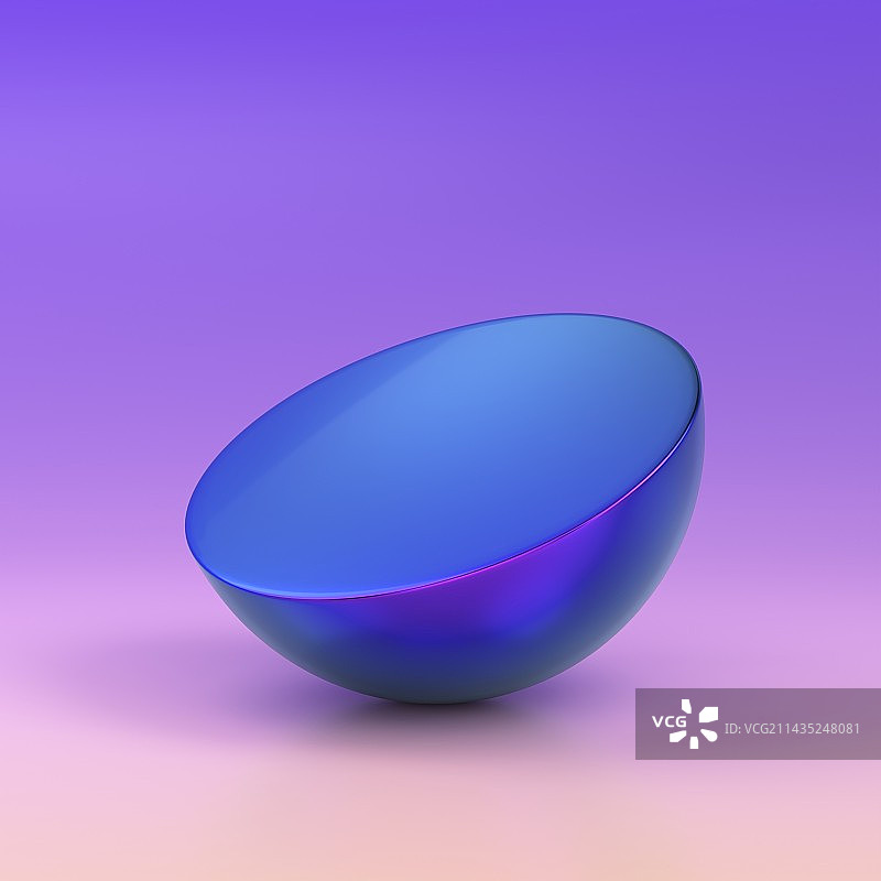 简约半圆模型图片素材