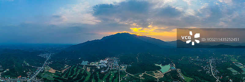 惠州罗浮山夕阳图片素材