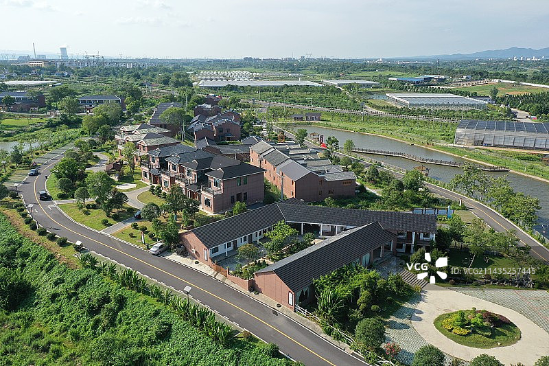 村庄田野 新农村图片素材