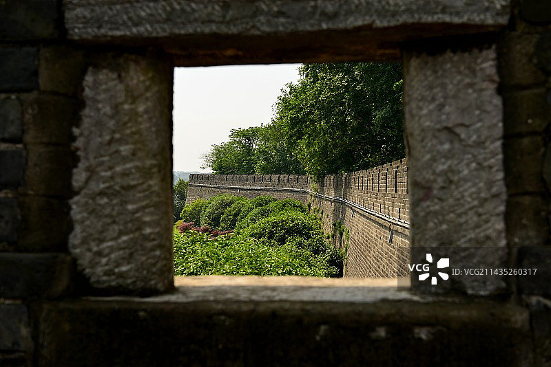 荆州古城墙图片素材