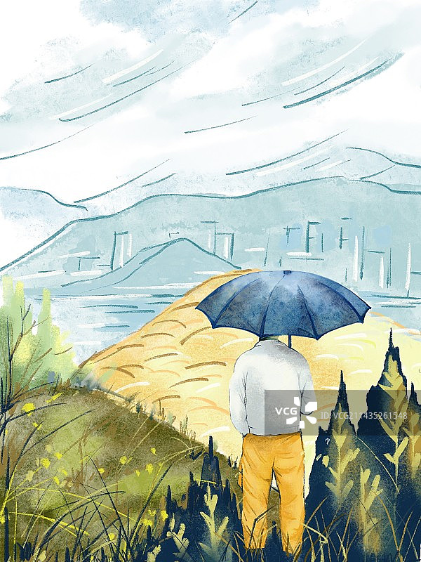 看风景的人图片素材