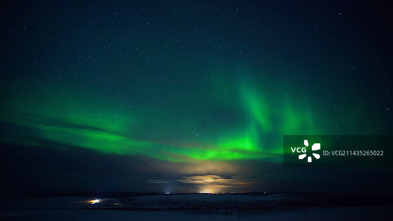 极光——芬兰冰岛图片素材