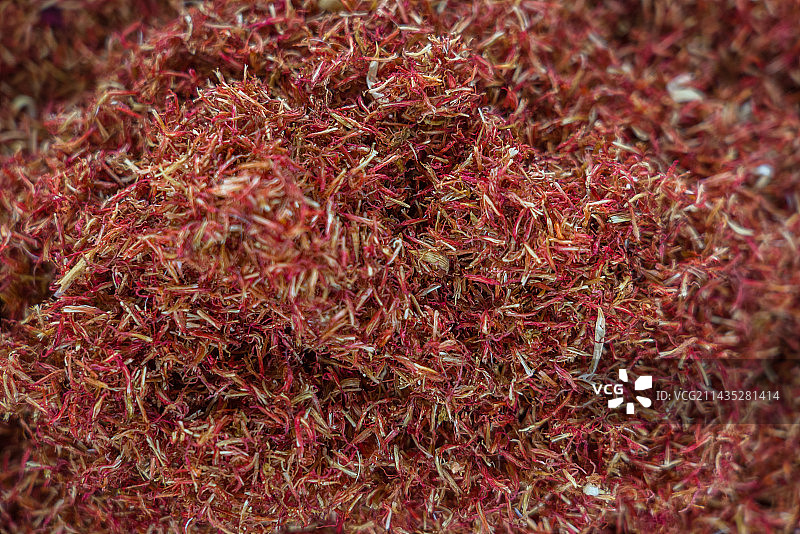 中药红花藏红花中医图片素材