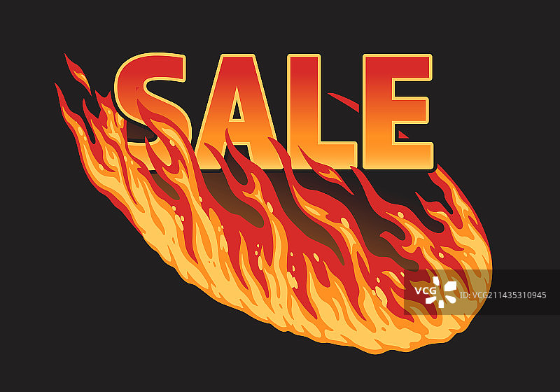 彩色复古促销海报图片素材