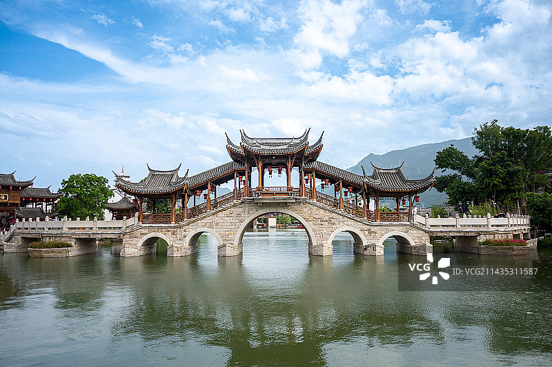 闽越水镇图片素材