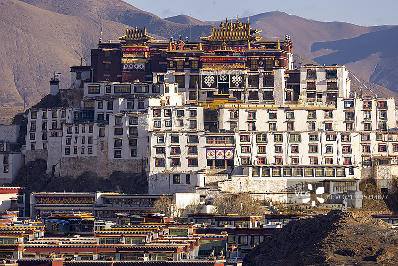 赞丹寺（小布达拉宫）特写图片素材