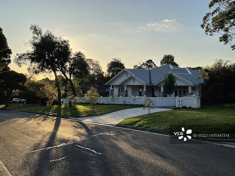 澳大利亚墨尔本城市风光图片素材