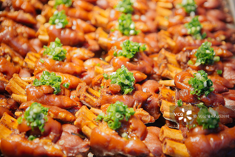 猪蹄小吃美食图片素材