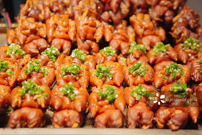 猪蹄小吃美食图片素材